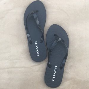 Coach Abbigail flip flops